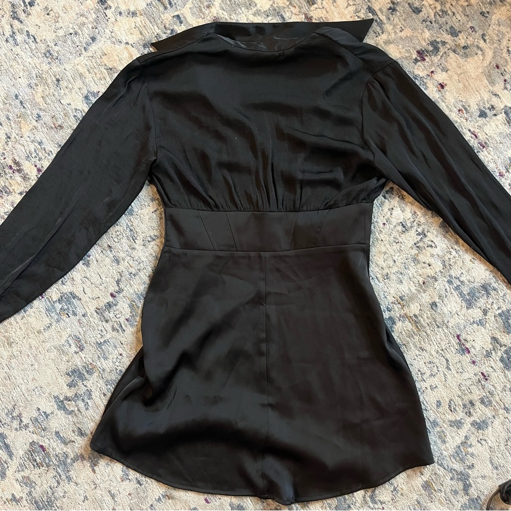Urban Outfitters Witchy/Goth/Corset Dress Black - Picture 3 of 5